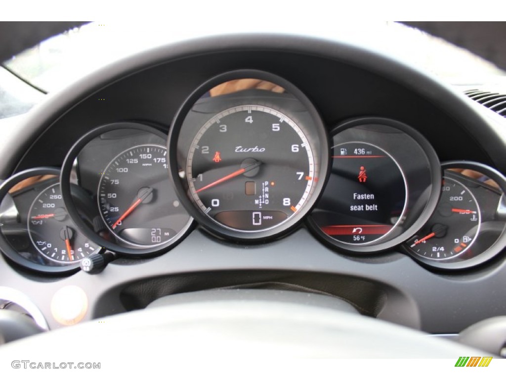 2012 Porsche Cayenne Turbo Gauges Photo #62431482