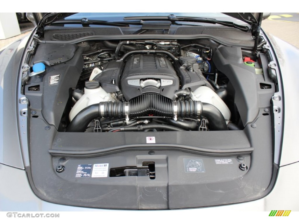 2012 Porsche Cayenne Turbo 4.8 Liter Twin-Turbo DFI DOHC 32-Valve VVT V8 Engine Photo #62431518
