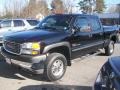 Onyx Black 2002 GMC Sierra 2500HD SLE Crew Cab 4x4