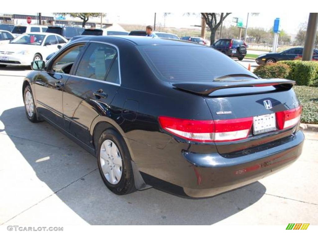 2003 Accord LX Sedan - Eternal Blue Pearl / Ivory photo #5