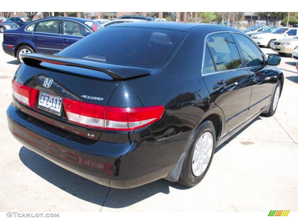 2003 Accord LX Sedan - Eternal Blue Pearl / Ivory photo #7