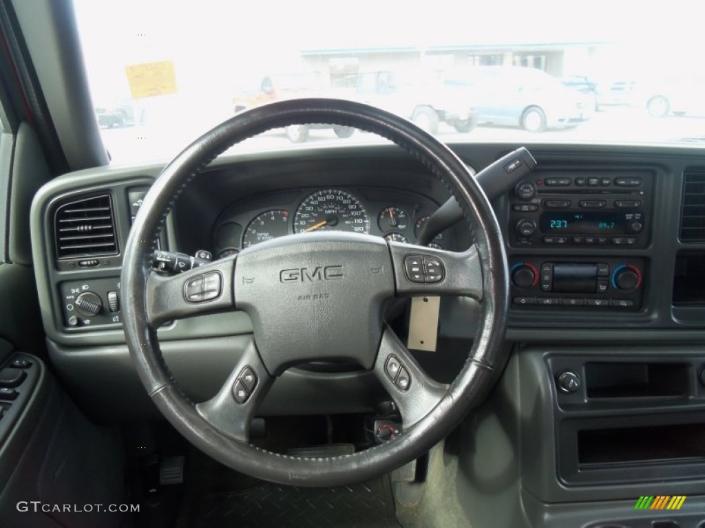 2006 Sierra 2500HD SLT Crew Cab 4x4 - Fire Red / Dark Pewter photo #13