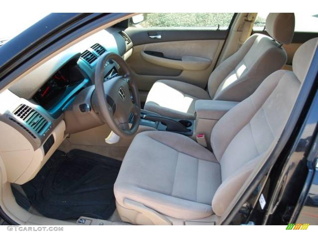 2003 Accord LX Sedan - Eternal Blue Pearl / Ivory photo #13