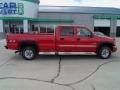 2006 Fire Red GMC Sierra 2500HD SLT Crew Cab 4x4  photo #37