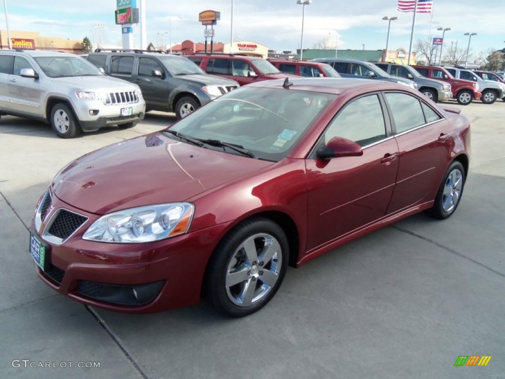 2010 G6 GT Sedan - Performance Red Metallic / Ebony photo #5