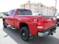 2007 Fire Red GMC Sierra 2500HD SLE Extended Cab 4x4  photo #5