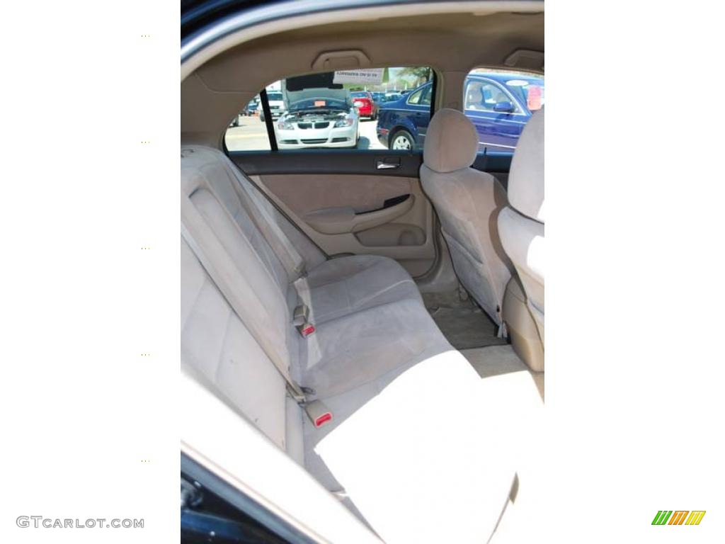 2003 Accord LX Sedan - Eternal Blue Pearl / Ivory photo #36