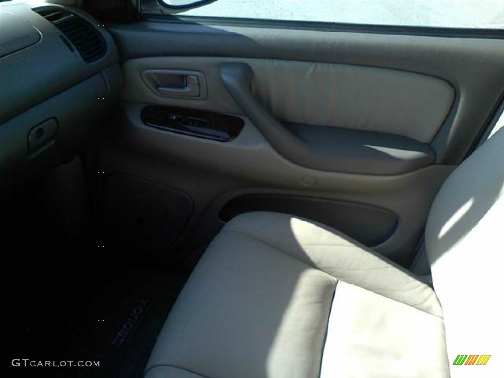 2006 Sequoia Limited 4WD - Natural White / Taupe photo #11