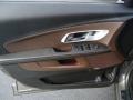 2012 Chevrolet Equinox Brownstone/Jet Black Interior Door Panel Photo