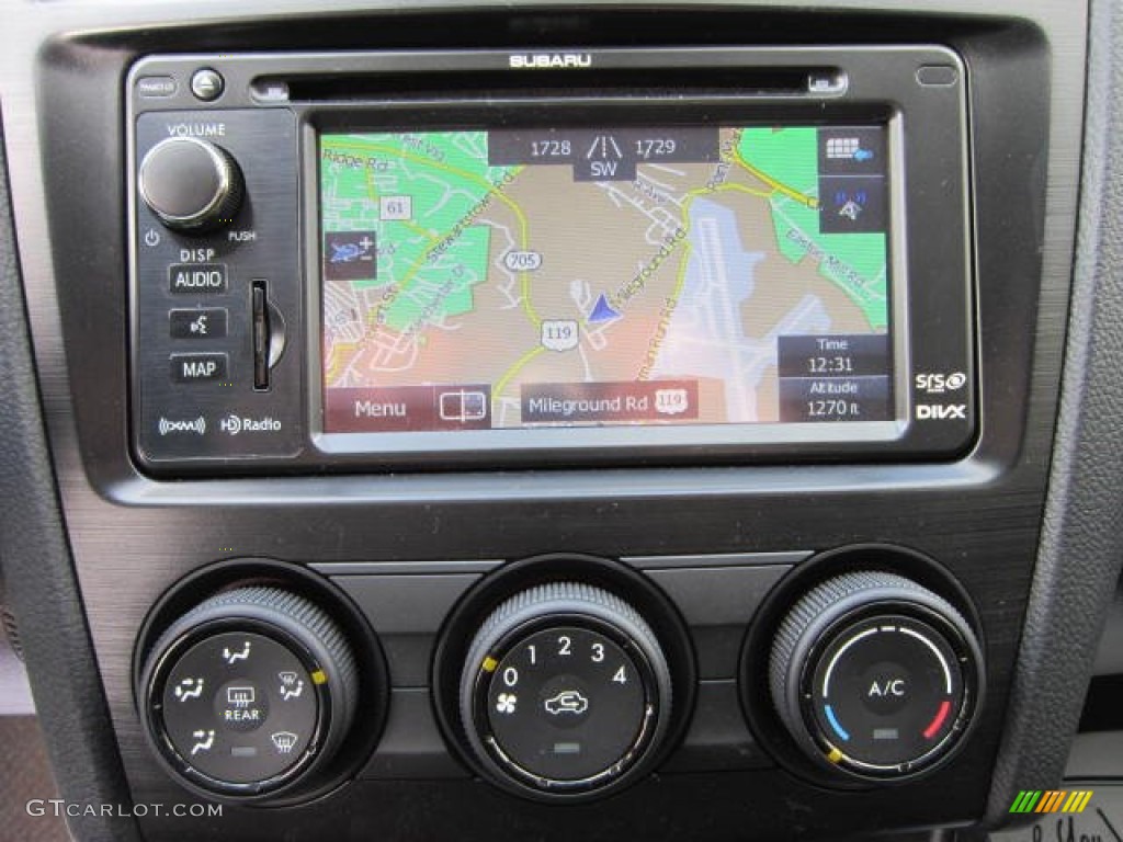 2012 Subaru Impreza 2.0i Premium 5 Door Navigation Photos