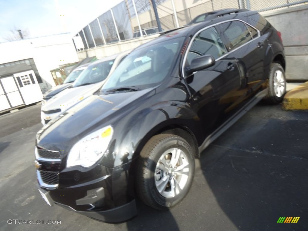 2012 Equinox LT - Black Granite Metallic / Jet Black photo #1