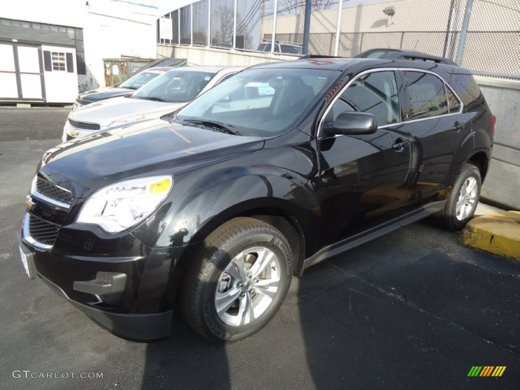 2012 Equinox LT - Black Granite Metallic / Jet Black photo #2