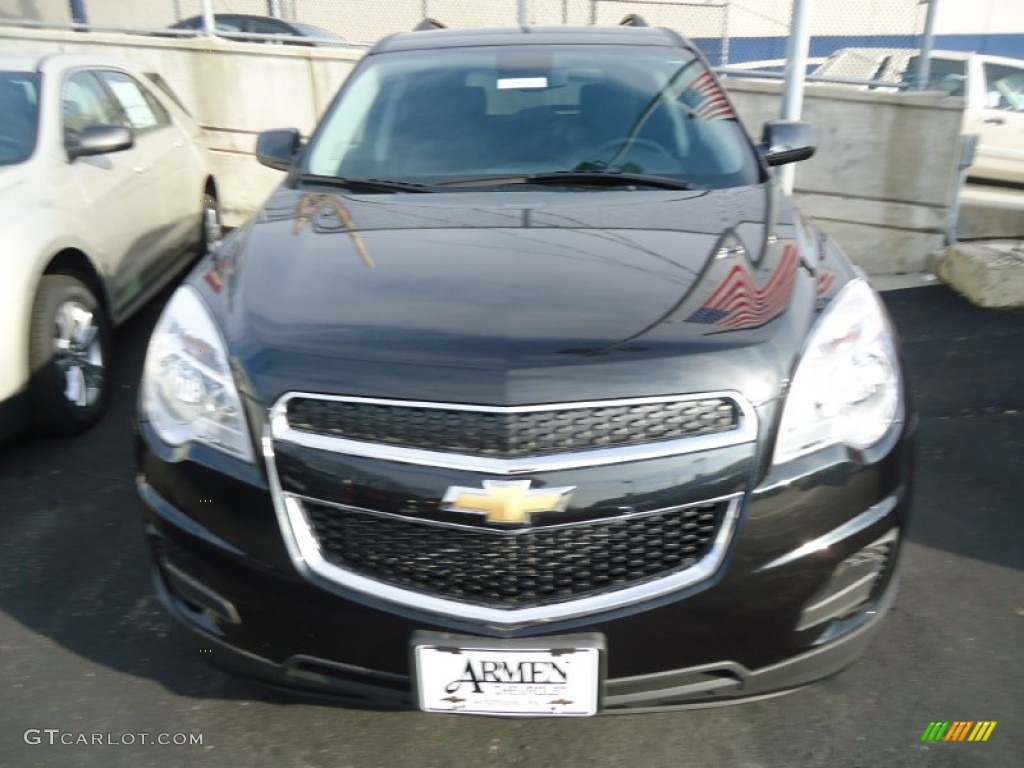 2012 Equinox LT - Black Granite Metallic / Jet Black photo #3