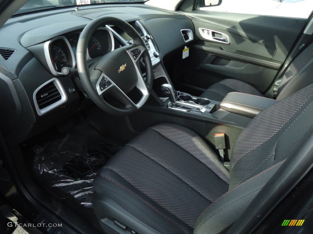 2012 Equinox LT - Black Granite Metallic / Jet Black photo #6