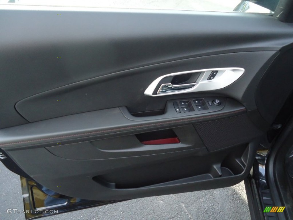 2012 Equinox LT - Black Granite Metallic / Jet Black photo #8