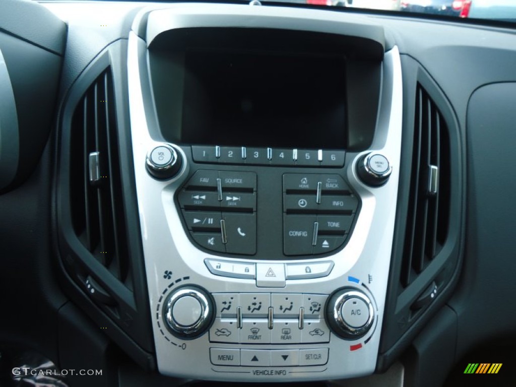 2012 Equinox LT - Black Granite Metallic / Jet Black photo #12