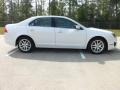 2011 White Platinum Tri-Coat Ford Fusion SEL  photo #2