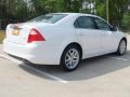 2011 White Platinum Tri-Coat Ford Fusion SEL  photo #5