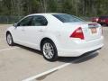 2011 White Platinum Tri-Coat Ford Fusion SEL  photo #7