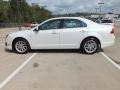 2011 White Platinum Tri-Coat Ford Fusion SEL  photo #8
