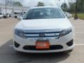 2011 White Platinum Tri-Coat Ford Fusion SEL  photo #10