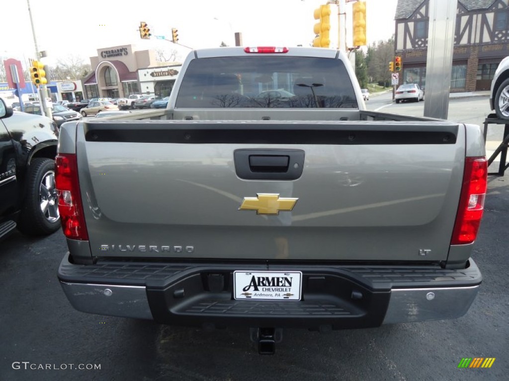 2012 Silverado 1500 LT Crew Cab 4x4 - Graystone Metallic / Ebony photo #5