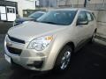 2012 Gold Mist Metallic Chevrolet Equinox LS  photo #2