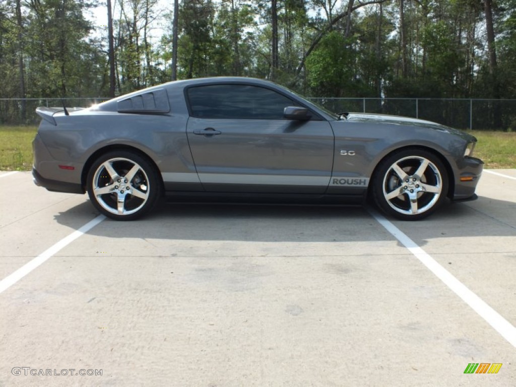 Sterling Gray Metallic 2011 Ford Mustang Roush Stage 2 Coupe Exterior Photo #62436409