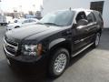 2012 Black Chevrolet Tahoe Hybrid 4x4  photo #2