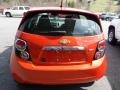 2012 Inferno Orange Metallic Chevrolet Sonic LTZ Hatch  photo #5