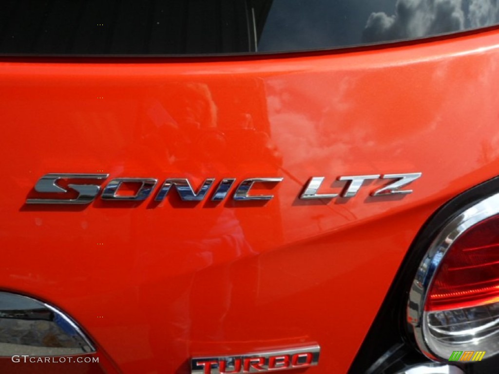 2012 Chevrolet Sonic LTZ Hatch Marks and Logos Photo #62436470