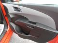 2012 Inferno Orange Metallic Chevrolet Sonic LTZ Hatch  photo #21