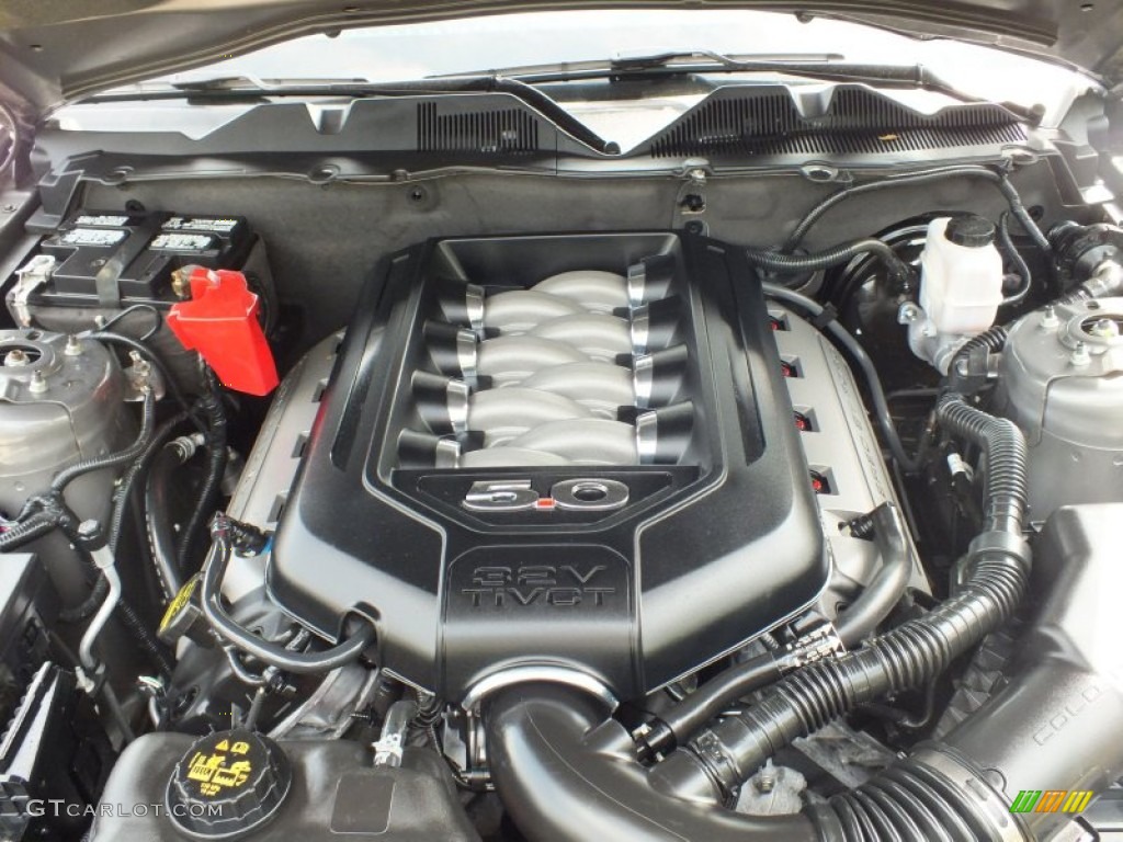 2011 Ford Mustang Roush Stage 2 Coupe 5.0 Liter DOHC 32-Valve TiVCT V8 Engine Photo #62436751