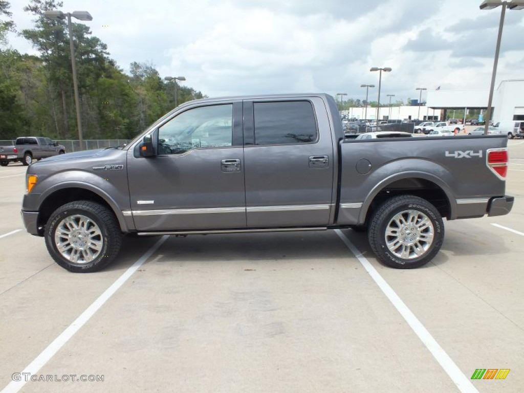 Sterling Gray Metallic 2012 Ford F150 Platinum SuperCrew 4x4 Exterior Photo #62437432