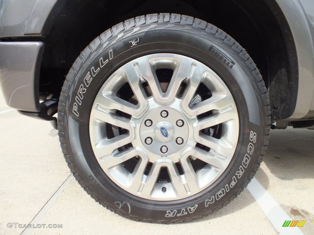 2012 Ford F150 Platinum SuperCrew 4x4 Wheel Photo #62437483