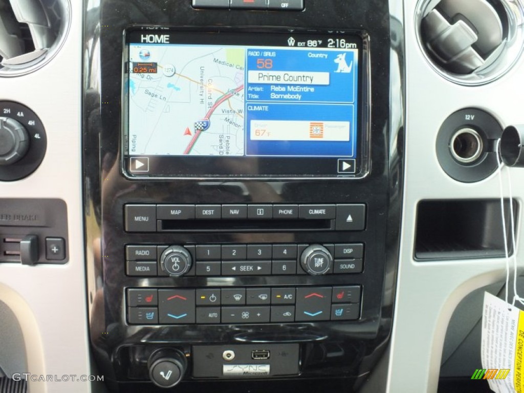 2012 Ford F150 Platinum SuperCrew 4x4 Navigation Photo #62437514