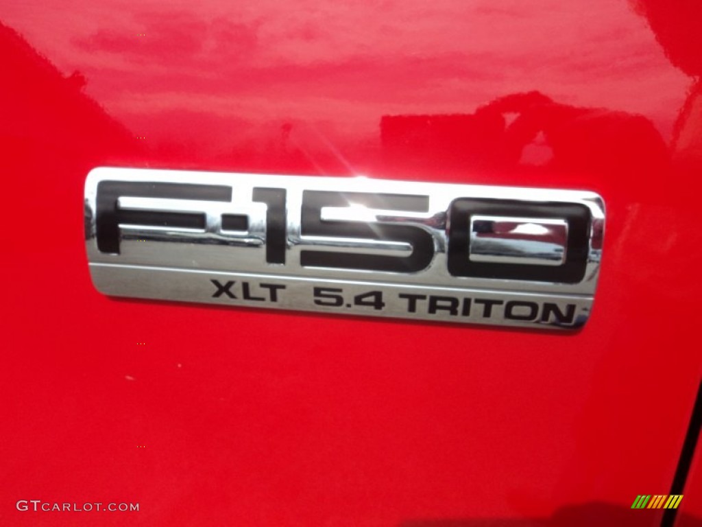 2006 F150 XLT SuperCab 4x4 - Bright Red / Medium/Dark Flint photo #27