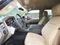 2012 White Platinum Metallic Tri-Coat Ford F350 Super Duty Lariat Crew Cab 4x4  photo #3