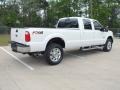 2012 White Platinum Metallic Tri-Coat Ford F350 Super Duty Lariat Crew Cab 4x4  photo #5