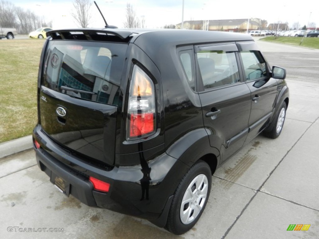 Shadow Black 2011 Kia Soul 1.6 Exterior Photo #62438123