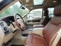 2012 Ford F150 King Ranch Chaparral Leather Interior Interior Photo