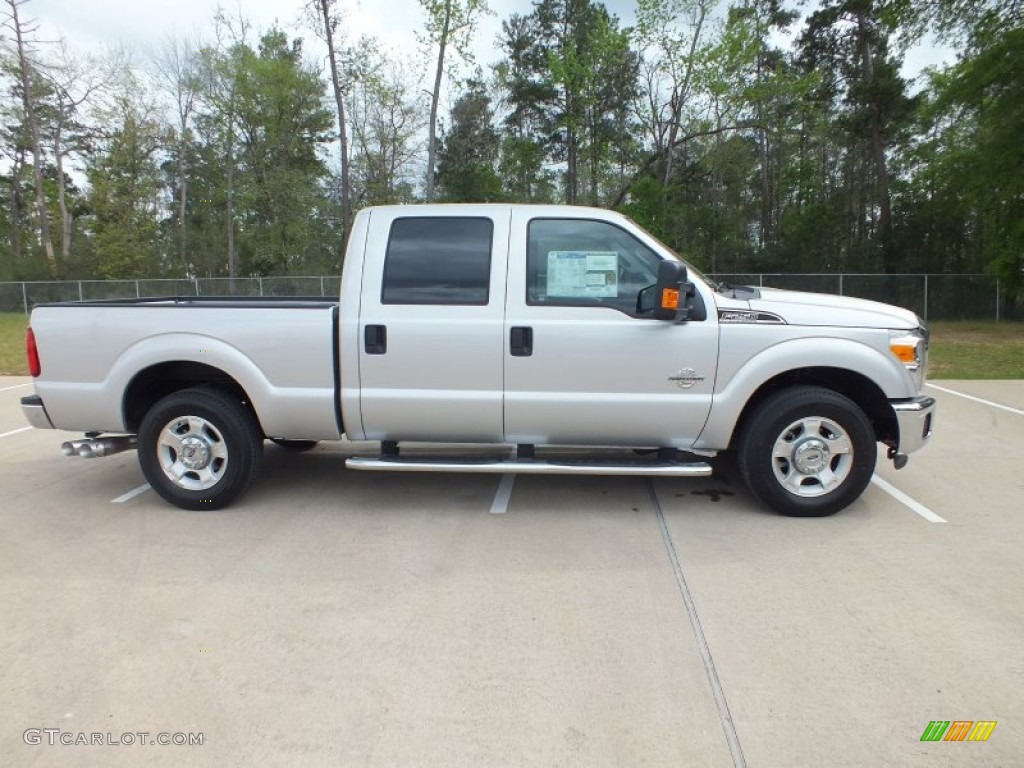 Ingot Silver Metallic 2012 Ford F250 Super Duty XLT Crew Cab 4x4 Exterior Photo #62438320