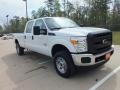 Oxford White - F350 Super Duty XL Crew Cab 4x4 Photo No. 1