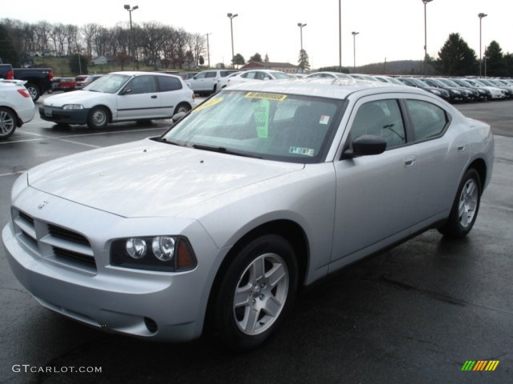 Bright Silver Metallic 2007 Dodge Charger Standard Charger Model Exterior Photo #62438980