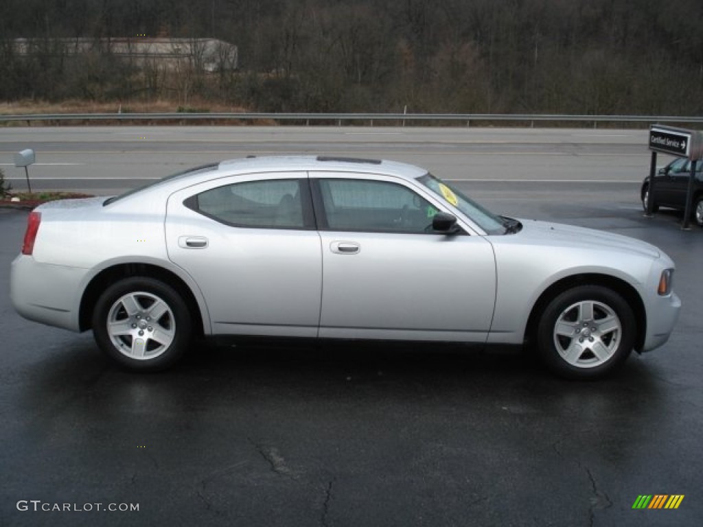 Bright Silver Metallic 2007 Dodge Charger Standard Charger Model Exterior Photo #62439003