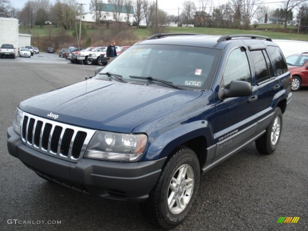 2002 Grand Cherokee Laredo 4x4 - Patriot Blue Pearlcoat / Dark Slate Gray photo #1