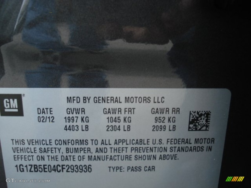 2012 Malibu LT - Taupe Gray Metallic / Titanium photo #20