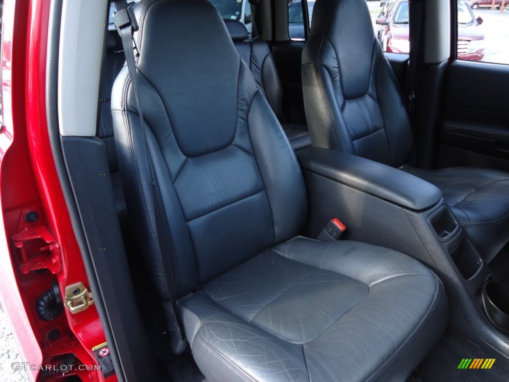 Dark Slate Gray Interior 2002 Dodge Durango SLT 4x4 Photo #62440177