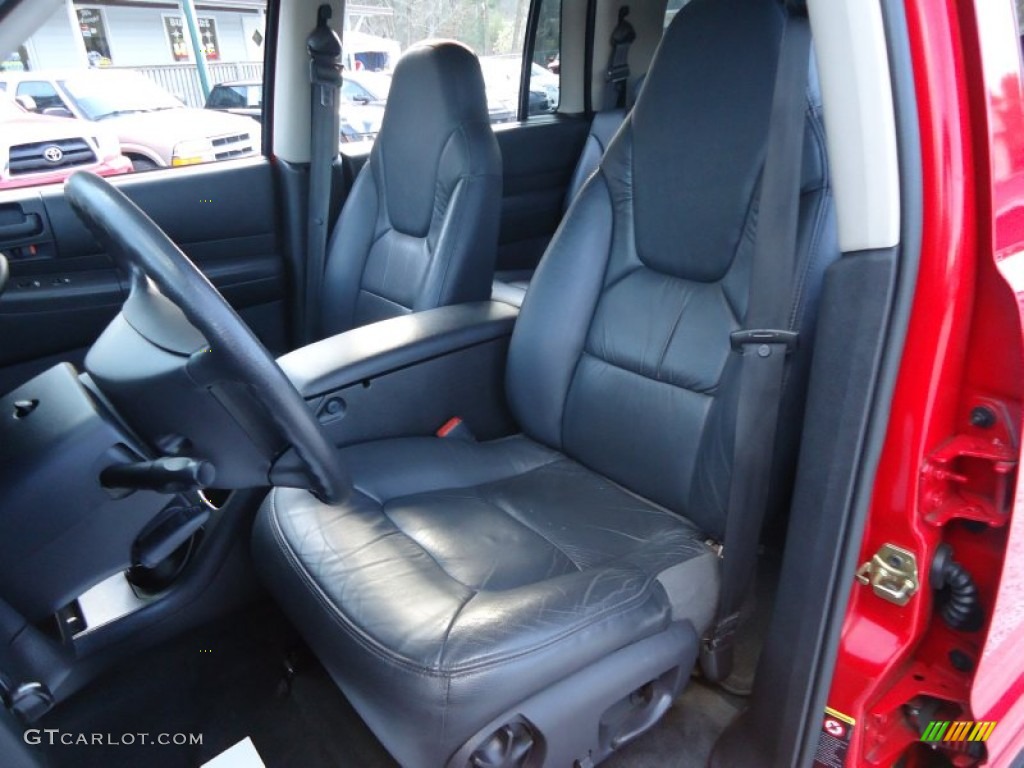 Dark Slate Gray Interior 2002 Dodge Durango SLT 4x4 Photo #62440254