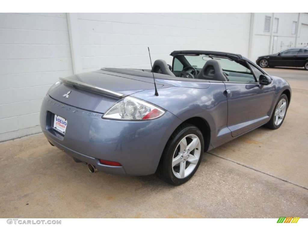 2007 Eclipse Spyder GT - Still Blue Pearl / Medium Gray photo #3